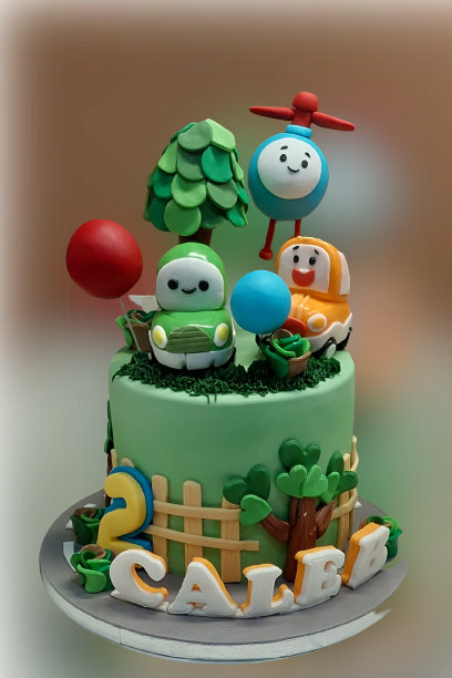 Go Go Carson Themed Birthday Cake CB-NC609