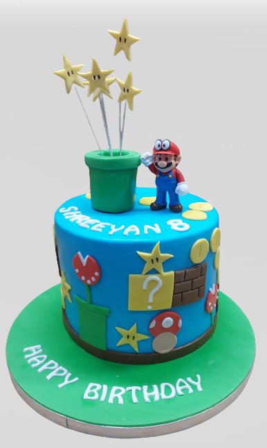 Super Mario Birthday Cake CB-NC640