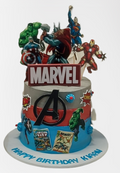 Marvel Avenger’s Buttercream Birthday Cake CB-NC639