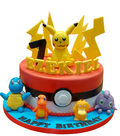 Poke’mon Pikachu Birthday Cake CB-NC632
