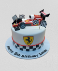 Formula One Racing Car Birthday Cake CB-NC624