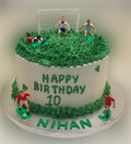 Football Themed Fresh Cream Cake CB-RC197