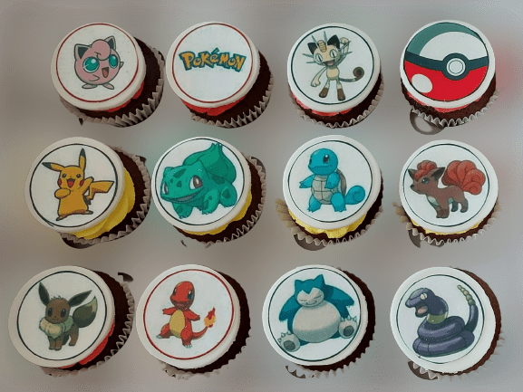 Pokemon Themed CupCakes CB-CC012