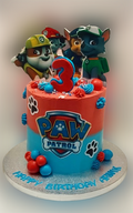 Paw Patrol Themed Fresh Cream Cake CB-RC194