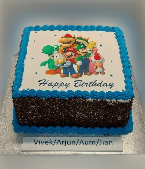 Super Mario Fresh Cream Cake CB-SC180