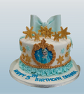 Elsa Frozen Birthday Cake CB-NC146