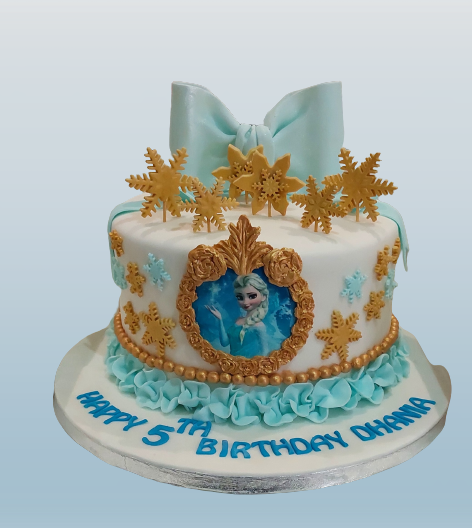 Elsa Frozen Birthday Cake CB-NC146