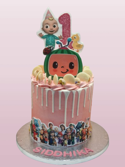 Cocomelon Fresh Cream Cake CB-RC202