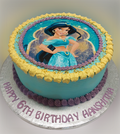 Princess Jasmine Fresh Cream Photo Cake CB-RC160