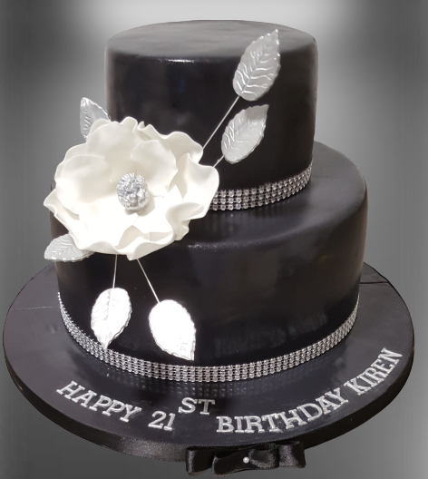 Black Birthday Cake CB-NC167
