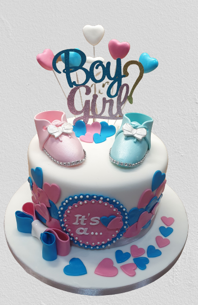 Gender Reveal Cake NC536