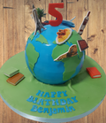 Globe Birthday cake CB-NC046