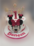 Minnie Mouse First Birthday Cake CB-NC556