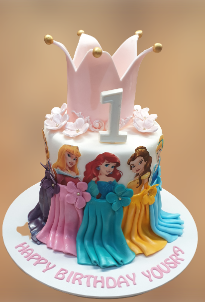 Disney Princess Birthday Cake CB-NC542