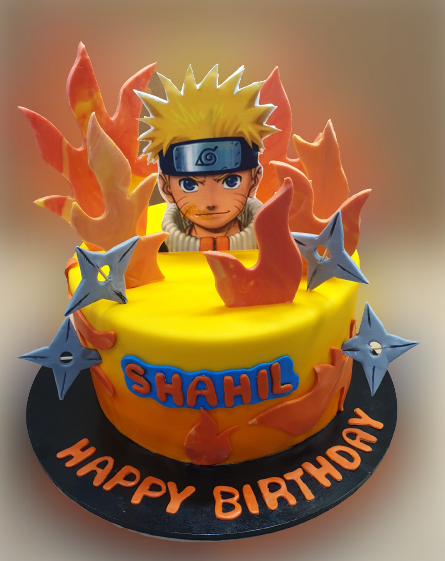 Naruto Icing Cake CB-NC540
