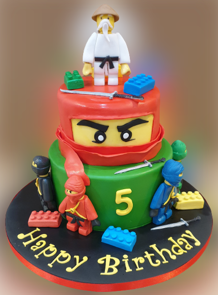 Ninjago Birthday Cake CB-NC290