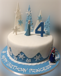 Frozen Elsa Birthday Cake CB-NC059