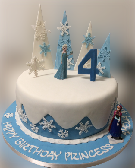 Frozen Elsa Birthday Cake CB-NC059