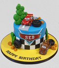Disney Cars Birthday Cake CB-NC316