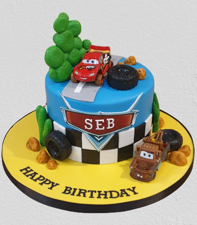 Disney Cars Birthday Cake CB-NC316