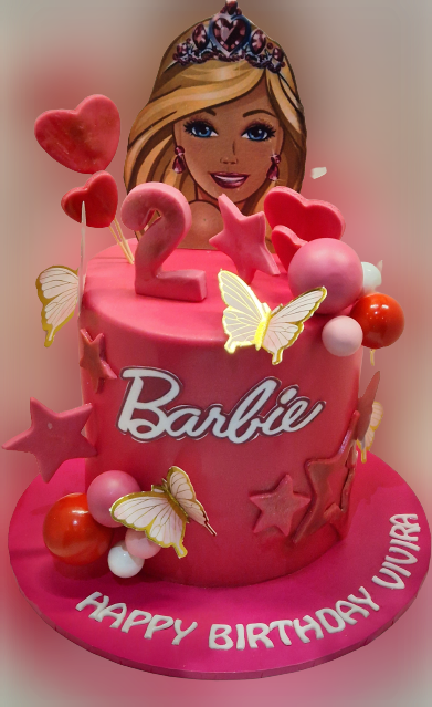 Barbie Birthday Cake CB-NC644