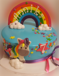 Unicorn rainbow Birthday Cake CB-NC202