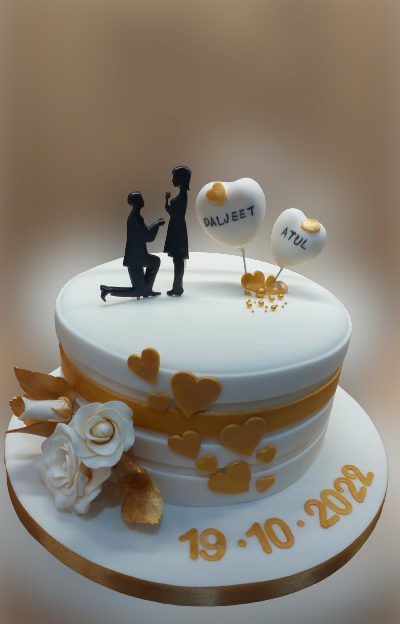 Anniversary Icing Cake NC569