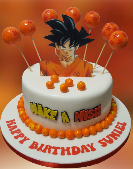 Dragon Ball Z Birthday Cake CB-NC026