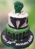 Hulk Birthday Cake CB-NC009