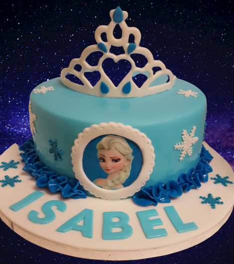 Elsa Frozen Birthday Cake CB-NC201