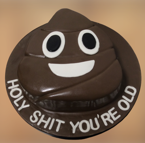 Pooh Emoji Birthday Cake CB-NC097