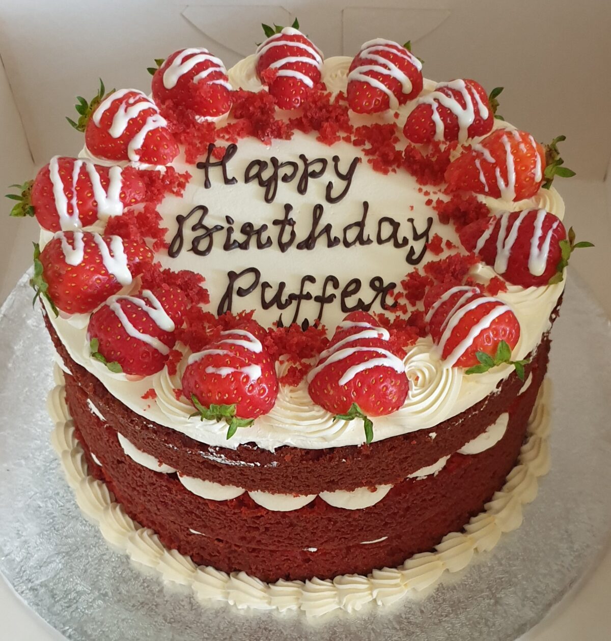 Red Velvet Fresh Cream cake CB-RC094