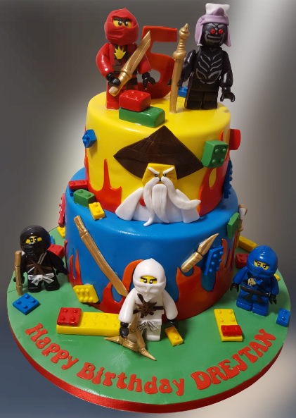 Lego Ninjago Birthday Cake CB-NC171