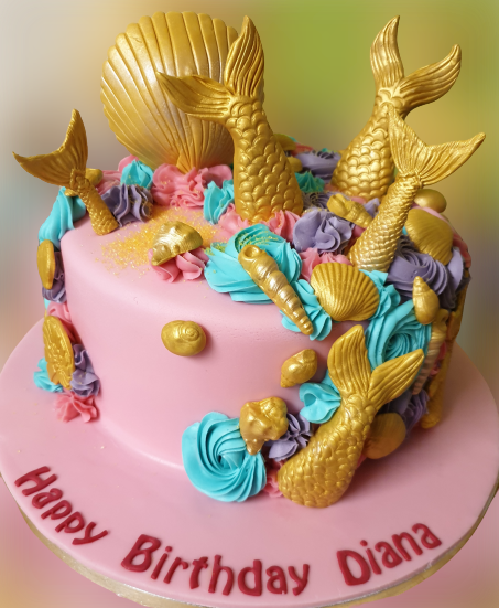 Mermaid Birthday Cake CB-NC170
