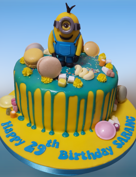 Minions Birthday Cake CB-NC107