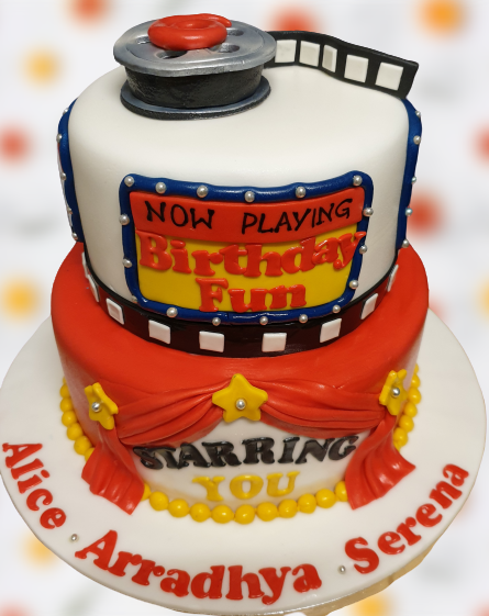 Movie Themed Birthday Cake CB-NC172