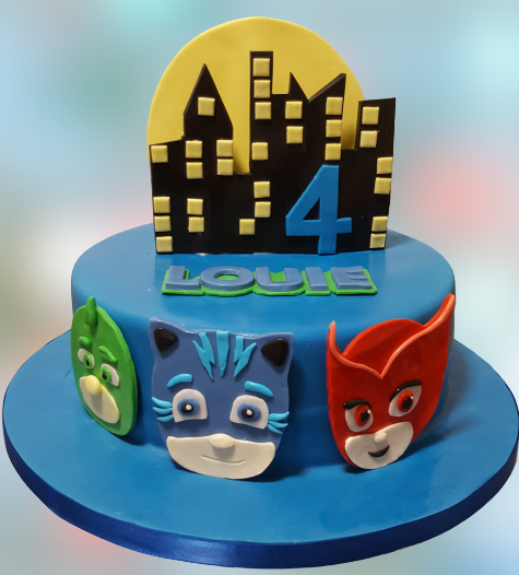 PJ Mask Birthday Cake CB-NC005