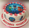 PJ Mask Birthday Picture Cake CB-NC091