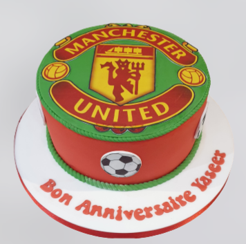 Manchester United Birthday Cake CB-NC234