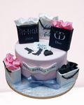 Fashion Themed Birthday Cake NC561