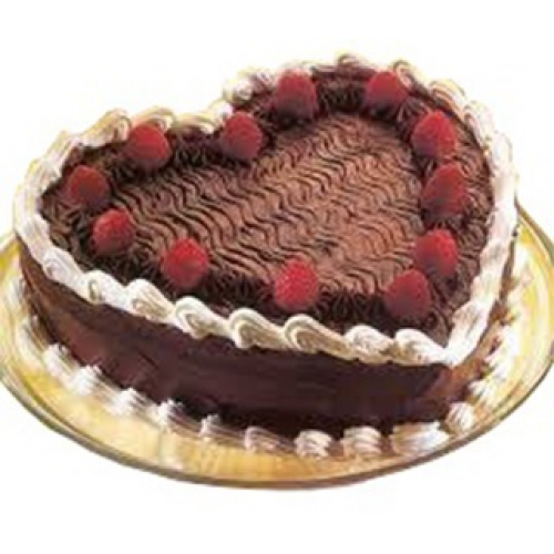 Chocolate Ganache Heart Cake CB-HC004