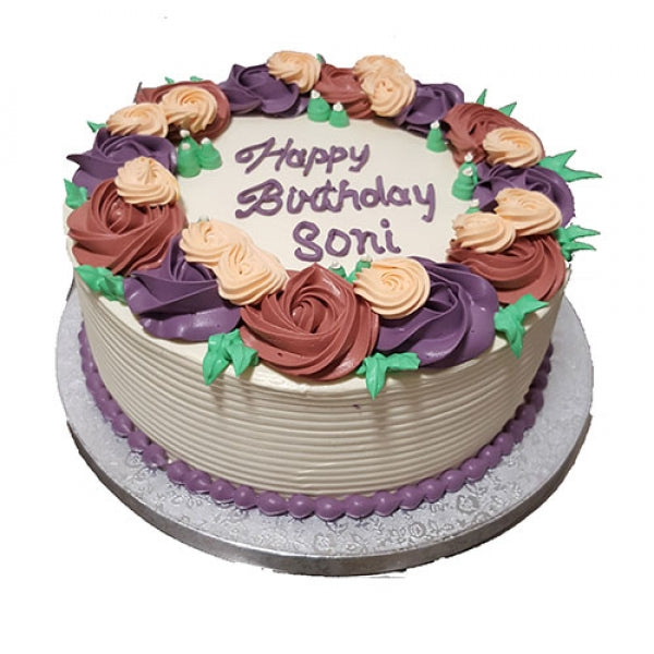 Rosettes Fresh Cream Cake CB-RC088