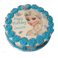 Frozen Themed Fresh Cream Photo Cake CB-RC090
