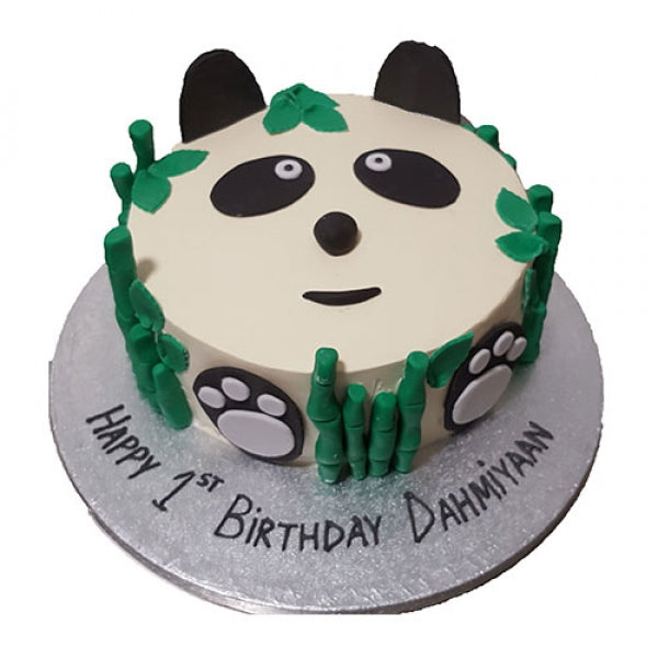 Panda Themed Fresh Cream Cake CB-RC096