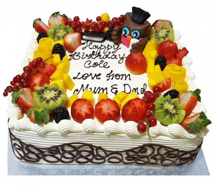 Graduation Fresh Cream Cake CB-SC005