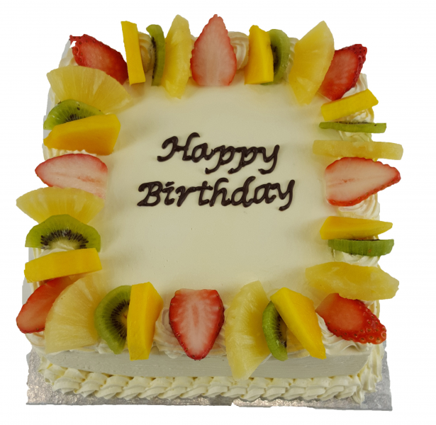 Fruits Topped Fresh Cream Cake BC-SC010