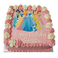 Princess Picture Fresh Cream Cake CB-SC012