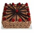 Raspberry and Chocolate Fresh Cream cake CB-SC022