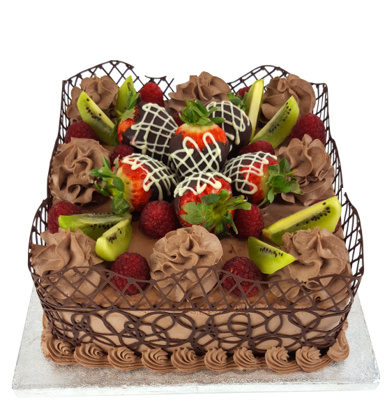 Fruit Basket Fresh Cream Cake CB-SC 023