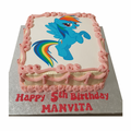 My Little Pony Fresh Cream Picture Cake CB-SC026